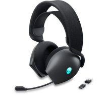 Dell Alienware Dual Mode Wireless Gaming Headset AW720H Over-Ear, Built-in microphone, Dark Side of the Moon, Noise canceling, Wireless