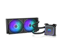 Navis F240 ARGB|Liquid|LGA1150/LGA1151/LGA1155/LGA1156/LGA1200/LGA1700/LGA1851/LGA2011-3/LGA2066/SAM4/SAM5|Fan speed 250 (±100) – 1800 (±10%)|Fan light|Dimensions 120×275×54|Colour Black|Weight 1 kg