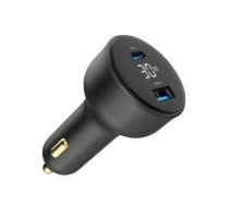 Auto lādētājs Gembird 2-port USB Car Fast Charger 30W Black