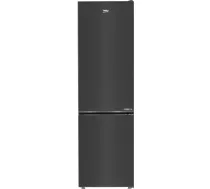 BEKO Refrigerator | B5RCNA405HXBR1 | Energy efficiency class D | Free standing | Combi | Height 203.5 cm | No Frost system | Fridge net capacity 249 L | Freezer net capacity 106 L | Display | 36 dB | Black