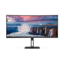 AOC V5 CU34V5C 86.4 cm (34") 3440 x 1440 pixels Wide Quad HD LED Black