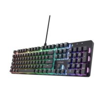 Trust GXT 871 Zora keyboard Gaming USB QWERTY US English Black