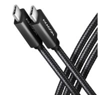 Axagon BUCM32-CM15AB USB cable USB 3.2 Gen 2 (3.1 Gen 2) 1.5 m USB C Black