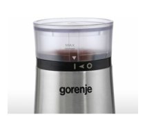 Gorenje Coffee grinder SMK150E 150 W, Coffee beans capacity 60 g, Lid safety switch, Stainless steel