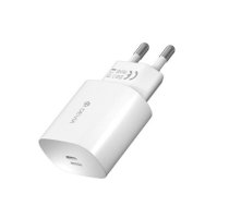 Devia wall charger Smart PD 25W 1x USB-C white + cable USB-C - USB-C