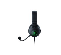 Razer Gaming Headset Kraken V3 Built-in microphone, Black, Wired, Noice canceling