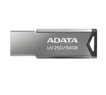 ADATA FlashDrive UV250 16GB Metal Black USB 2.0 Flash Drive, Retail