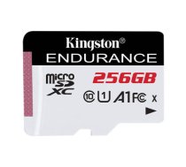 KINGSTON 256GB MICROSDXC ENDURANCE 95R/45W C10 A1 UHS-I CARD ONLY