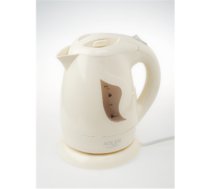 Adler AD 08 b Standard kettle, Plastic, Beige, 850 W, 1 L, 360° rotational base
