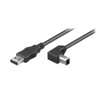 Goobay USB 2.0 Hi-Speed Cable 90°, Black Goobay