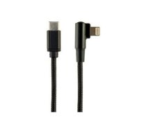 Kabelis Gembird USB Type-C Male - 8-pin Male 0.2 m Black