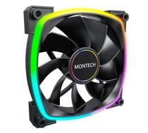 CASE FAN 140MM/RX140 PWM BLACK MONTECH