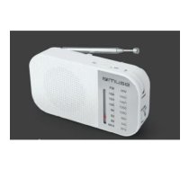 Muse M-025 RW Portable radio, White