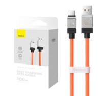 Cable USB do USB-C Baseus CoolPlay 100W 1m (orange)