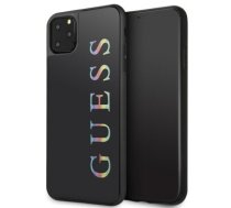 Guess GUHCN65LGMLBK iPhone 11 Pro Max czarny|black hard case Glitter Logo