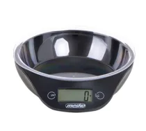 Mesko Kitchen scale with a bowl MS 3164 Maximum weight (capacity) 5 kg, Graduation 1 g, Display type LCD, Black