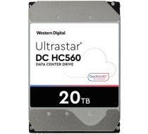 HDD Server WD/HGST ULTRASTAR DC HC560 (3.5’’, 20TB, 512MB, 7200 RPM, SATA 6Gb/s, 512E SE NP3), SKU: 0F38785