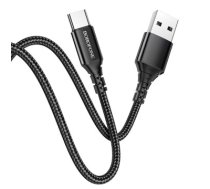 Borofone Cable BX54 Ultra Bright - USB to Type C - 2,4A 1 metre black