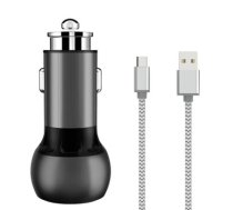 LDNIO C503Q 2USB Car charger + USB-C Cable