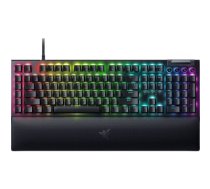 Razer BlackWidow V4 Mechanical Gaming Keyboard, Yellow Switch, US Layout, Wired, Black