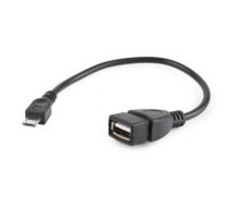 Cablexpert USB OTG AF to Micro BM cable, 0.15 m