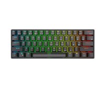 Mechanical keyboard Royal Kludge RK61 RGB, red switch (black)