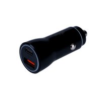 Akyga car charger AK-CH-16 36W USB-A + USB-C PD Quick Charge 3.0 5-12V | 1.5-3A black