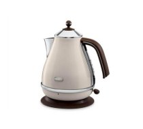 Delonghi KBOV 2001.BG Standard kettle, Stainless steel, Beige, 2000 W, 360° rotational base, 1.7 L