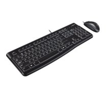 Logitech Desktop MK120 keyboard USB QWERTY US International Black