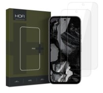 HOFI GLASS PRO+ 2 IEPAKOJUMI GOOGLE PIXEL 9 | 9 PRO CAURSPĪDĪGS RŪDĪTS STIKLS