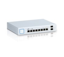 Ubiquiti Switch Unifi US-8-150W PoE 802.3 af and PoE+ 802.3 at, Web Management, 1 Gbps (RJ-45) ports quantity 8, SFP ports quantity 2, PoE+ ports quantity 4, Passive PoE ports quantity 4,     Power supply type internal 150W