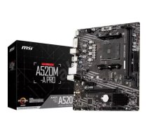 MSI A520M-A PRO AM4 M-ATX MB