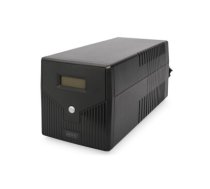 Digitus Line-Interactive UPS DN-170076, 2000VA/1200W 12V/9Ah x2 battery, 4x CEE 7/7, USB, RS232, RJ45,LCD, Simulated sine wave, 198 x 158 x 380 mm, Weight: 10.5 kg