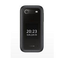 Nokia 2660 Flip Black, 2.8 ", TFT LCD, 240 x 320, Unisoc, T107, Internal RAM 0.048 GB, 0.128 GB, microSDHC, Dual SIM, Main camera 0.3 MP, 1450 mAh