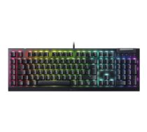 Razer BlackWidow V4 X Mechanical Gaming Keyboard, Green Switch, Russian Layout, Wired, Black