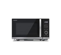 Sharp Microwave Oven with Grill YC-QG204AE-B Free standing, 20 L, 800 W, Grill, Black