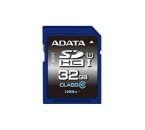 ADATA Premier 32 GB, SDHC, Flash memory class 10, No