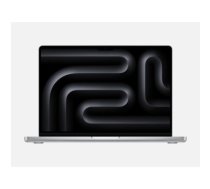 Notebook|APPLE|MacBook Pro|CPU Apple M3|14.2"|3024x1964|RAM 8GB|SSD 512GB|10-core GPU|ENG/RUS|Card Reader SDXC|macOS Sonoma|Silver|1.55 kg|MR7J3RU/A