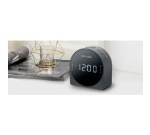Muse Dual Alarm Clock radio PLL M-185CR AUX in,