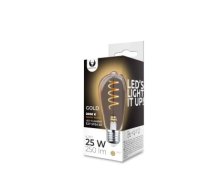 LED Bulb Filament E27 ST64 4W 230V 2000K 250lm SF gold Forever Light