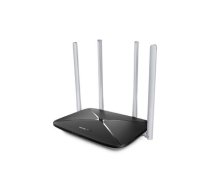 AC12|Wireless Router|Available bandwidth 1167 Mbps|IEEE 802.3|IEEE 802.3u|IEEE 802.11b|IEEE 802.11g|IEEE 802.11n|IEEE 802.11ac|4x10/100M|Antenna Type Omni-Directional|Antenna Gain 5     dB|Number of antennas 4|Wireless Frequency Range 2.390 ~ 2.4835GHz, 5.150 ~ 5.825GHz|Wireless Transmit Power 20 dBm|Included Accessories Power adapter,Quick installation guide,Ethernet     cable|Power supply requirements 9VDC/0.85A|Dimensions 222 x 140 x 32mm