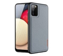 Dux Ducis Fino case covered with nylon material for Samsung Galaxy A02s EU gray