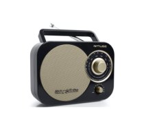 Muse Portable radio M-055RB Black/Gold, AUX in