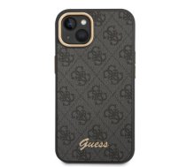 Guess PC|TPU 4G Metal Camera Outline Case for iPhone 14 Black