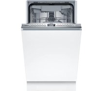 Bosch | Dishwasher | SPV4HMX10E | Built-in | Width 45 cm | Number of place settings 10 | Number of programs 6 | Energy efficiency class E | Display | AquaStop function | White