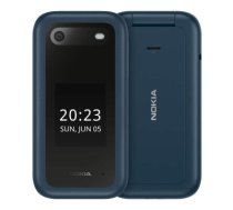 Nokia 2660 Flip Blue, 2.8 ", TFT LCD, 240 x 320, Unisoc, T107, Internal RAM 0.048 GB, 0.128 GB, microSDHC, Dual SIM, Main camera 0.3 MP, 1450 mAh