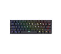 Klaviatūra Savio 60% Mechanical keyboard BLACKOUT BLUE Outemu