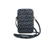 Guess PU G Cube Wallet Phone Bag Zipper Black