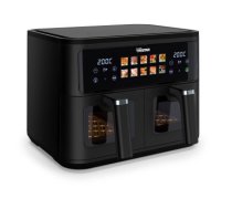 Tristar Double Basket Airfryer | FR-9075 | Power 2500 W | Capacity 9 L | Hot air technology | Black