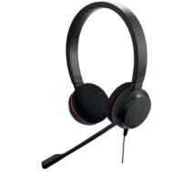 Jabra Evolve 20 Headset Wired Head-band Office/Call center USB Type-C / USB Type-A Black